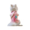 Chinese Blessing Pattern Dog Winter Coat Suit for Schnauzer Teddy