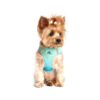 Choke-Free Reflective Dog and Cat Harness in Medium Size with Aruba Blue Color