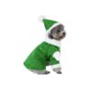 Christmas Dog Costume, Soft and Breathable Microfiber and Velvet Jumper, Size M, 0-0 lbs