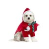 Christmas Dog Costume XX-Large Santa Claus Dog Suit for Small Medium Dogs Cats Pet Outfit