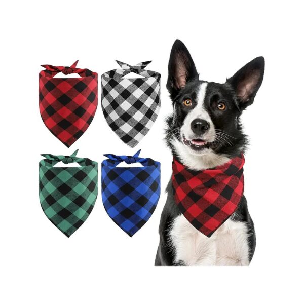 Christmas Dog Scarf Pet Accessories For Small Medium Large Extra Large Dogs Cats