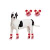 Christmas Dog Socks with Non-Slip Grip and Adjustable Straps for Small to Large Dogs