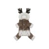 Christmas Elk Reindeer Cosplay Costume Hoodie Jumpsuit for Small Dogs Cats XXL