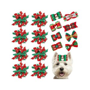 Christmas Snowflake Dog Hair Accessories for Small Breed Puppy Coat Decoration