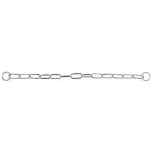 Chrome Long Link Choke Chain 58mm x 4mm Thickness for Dog Grooming