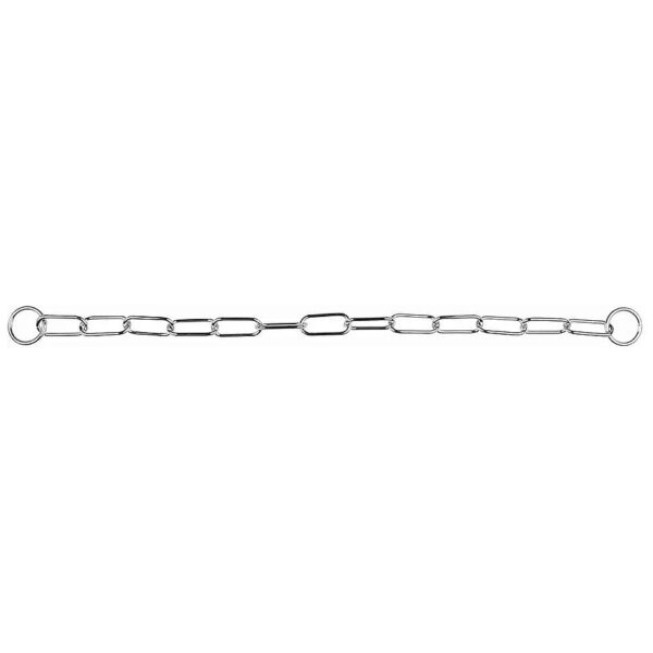 Chrome Long Link Choke Chain 58mm x 4mm Thickness for Dog Grooming