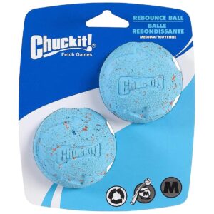 Chuckit Compatible Medium-Sized Rubber Dog Ball Toys for Perfect Fit