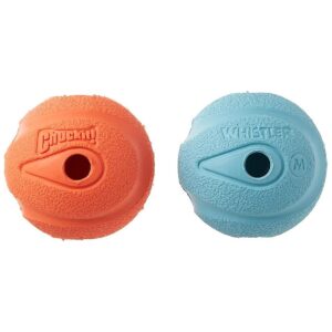 Chuckit Compatible Whistling Balls for Medium Launcher Play