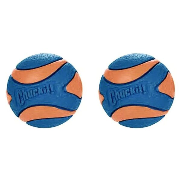 Chuckit Medium Squeaker Ball for Aggressive Chewers and Playtime