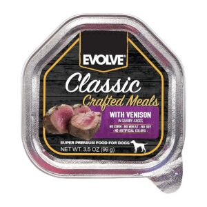 Classic Crafted Meal for Dogs with Nutrient-Rich Venison Recipe