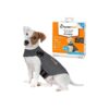 Classic Dog Anxiety Jacket for Small Breeds, Heather Grey, 15-Pound Minimum Weight