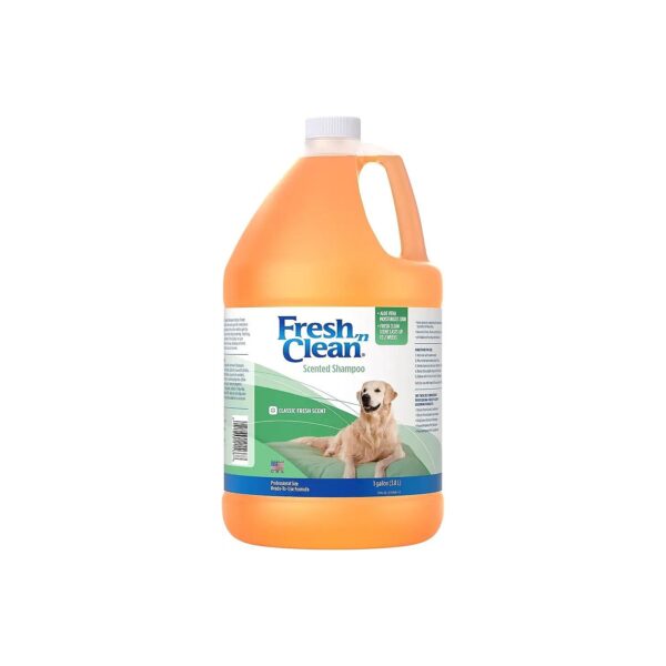 Classic Fresh Scented Shampoo for Dogs, Soap Free and Gentle