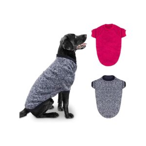 Classic Knitwear Soft Thickening Winter Dog Sweaters for Medium Large Dogs