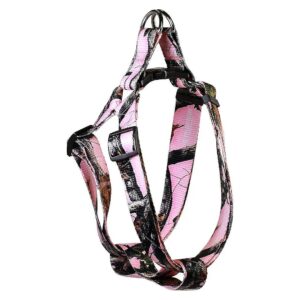 Classic No Pull Leash with STRATEGY Pink Camo Hunting Pattern for Large Dogs