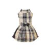 Classic Plaid Dog Dress for Small Medium Pets with Comfortable and Durable Design