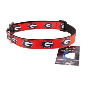 Classic Star Pattern Dog Collar for Medium Breed Dogs