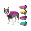 Classic and Cozy Purple Fleece Dog Vest with