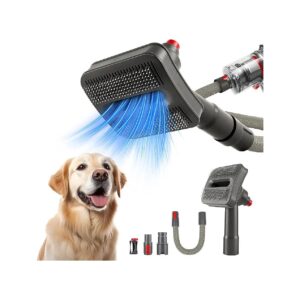 Cleaning Pet Brush Grooming Kit with Flexible Attachment for Dyson Vacuums