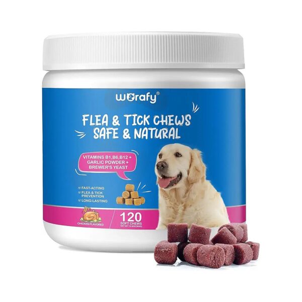 Cleanly Protected with Daily Flea and Tick Chews for Your Pets