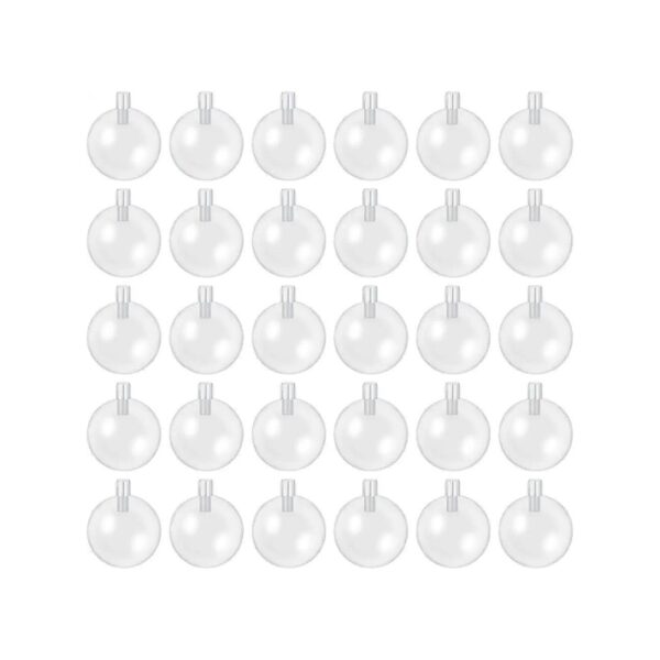 Clear Plastic Squeaker Dog Toy Parts for Dog Toy Repair and Replacement with 30 Pieces