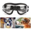 Clear Sunglasses for Medium to Large Breed Dogs with Windproof and Anti-Glare Properties