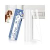 Clear Vinyl Door Protector for Dogs 130in X 3in Thick Scratch Guard