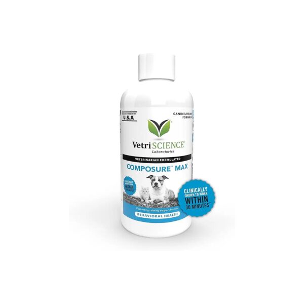 Clinically Proven Liquid Formula for Cat and Dog Calming and Anxiety Relief