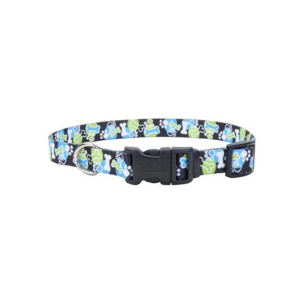 Coastal Pet Products Adjustable Dog Collar with Outreach Pattern