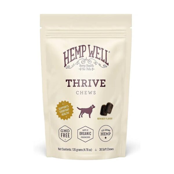 Coat, and Joints for Cats and Dogs with Hemp Omega Chews