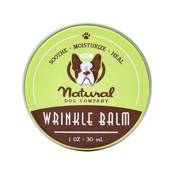 Coconut Oil-Based Dog Balm for Wrinkles, Soothes and Protects Skin, Non-Toxic and Safe