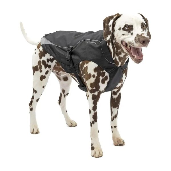 Cold Weather Dog Coat with Reflective Accents and Waterproof Ripstop Material