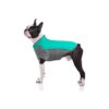 Cold Weather Dog Vest for Small Medium Dogs with Fleece Material Green XL