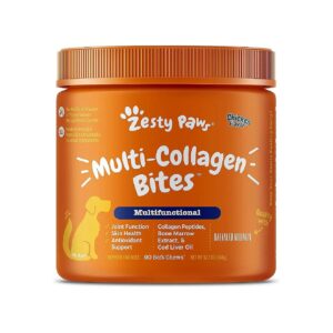 Collagen and Vitamin C for Dog Skin Health and Joint Support with Eggshell Membrane