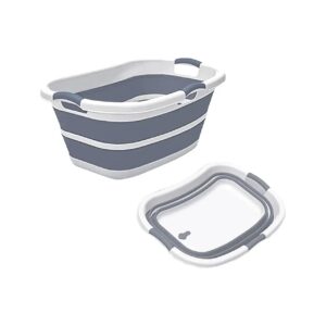 Collapsible Pet Bathtub for Small Dogs and Cats with Drainage Hole