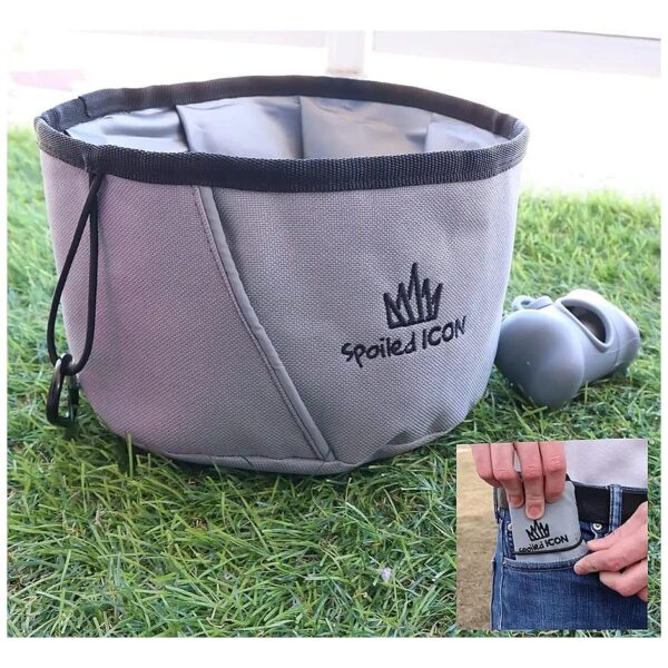 Collapsible, and Portable Dog Bowl for Small to Large Pets, 24/7 Waterproof Guarantee