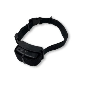 Collar for Medium and Large Breed Dogs with Fail-Safe Function and Black Nylon