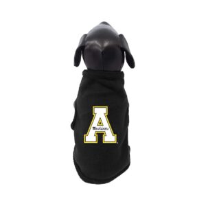 College Team Spirit Pet Apparel Fleece Dog Sweatshirt Appalachian State Mountaineers