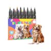 Color Dog Nail Polish Set with Quick Dry and Easy Removal for Pet Nail Art