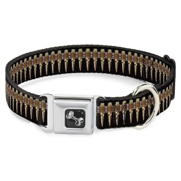 Color Large Breed Dog Collar with Adjustable Neck