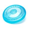 Color-Matched Rubber Frisbee Toy for Mixed Breed Canines