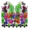 Colorful Artificial Aquarium Decorations for Fish Tank Small to Large