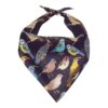 Colorful Birds Dog Scarf Accessories for Small to Large Dogs and Cats Unique Design