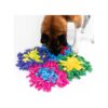 Colorful Dog Snuffle Mat for Medium and Large Dogs Stimulating Sense of Smell