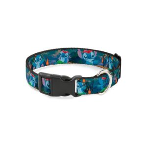 Colorful Hula Dance Dog Collar with 5 Poses and Large Size