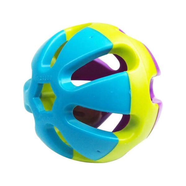 Colorful Plastic Bell Ball for Small Pets with Free Random Color Delivery