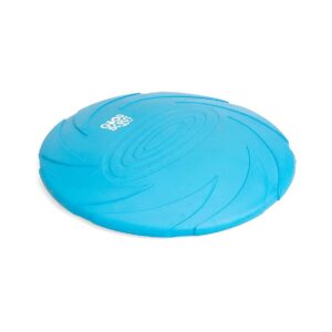 Colorful Rubber Dog Frisbee Toy, Medium and Large Dog Toy for Indoor and Outdoor Play