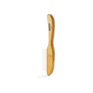 Comb Away Tangles and Knots with Sustainable Bamboo Dog Grooming Tool