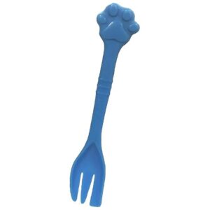 Combination Pet Food Spoon Fork with Long Handle for Safe Feeding 48In