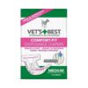 Comfort Fit Disposable Female Dog Diapers for Small and Medium Size Dogs