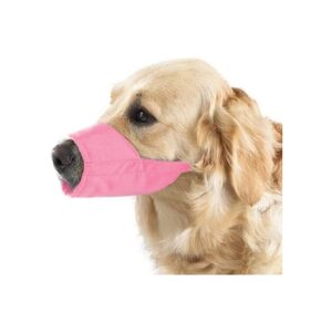 Comfort, Support, and Safety with this Nylon Lined Muzzle for Large Dogs